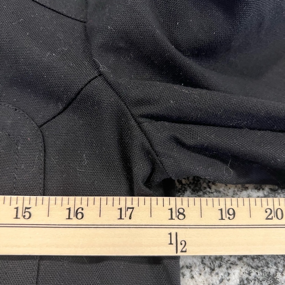 IDEOLOGY Black Jean Jacket with Zippers - Picture 7 of 14
